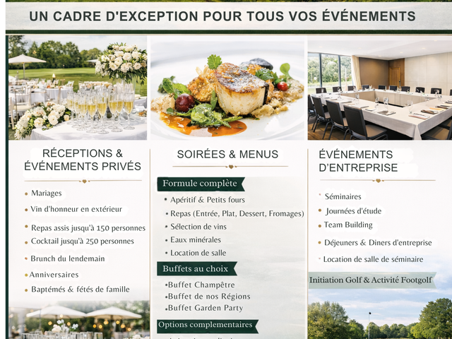 L'Étiquette Restaurant Du Golf De Limere Nos evenements.png
